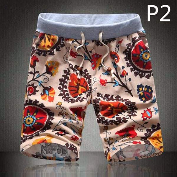 Short Bermuda Homme Cool Patchwork Hipster Paisley fashion P2